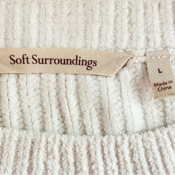 Soft Surroundings Cozy Chenille Tunic Sweater Large - Picture 5 of 6